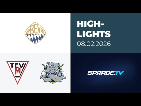 08.02.2026 - Highlights - TEV Miesbach vs. Schweinfurt Mighty Dogs
