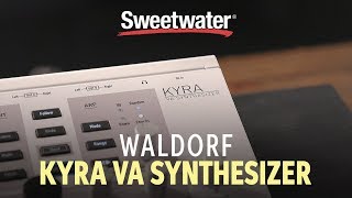 Video thumbnail for Waldorf KYRA Synthesizer Demo — Daniel Fisher by Sweetwater