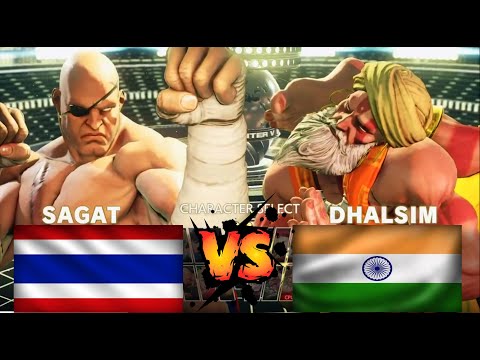 SF6 | SAGAT VS DAHALSIM | STREET FIGHTER 6 | #STREETFIGHTER6 #STREETFIGHTER