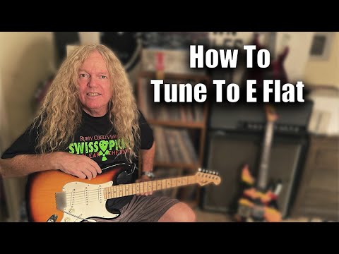 Guitar Tuning - How To Tune To E Flat - Free Guitar Lessons