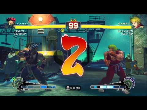 SSF4 - Tokido (Akuma) vs. KichijyojiKEN (Ken)