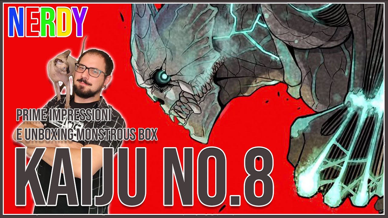 KAIJU No. 8 - UNBOXING MONSTROUS BOX, COSA CONTIENE PRIME IMPRESSIONI MANGA