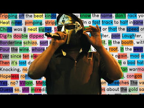 MF DOOM - Meat Grinder | Rhymes Highlighted