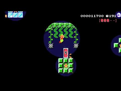 Through the Ice Lake Tundra by Adrian117 🍄 Super Mario Maker 2 ✹Switch✹ #avn