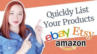 Quickly List Your Products on Amazon, Ebay & Etsy with Sellbery