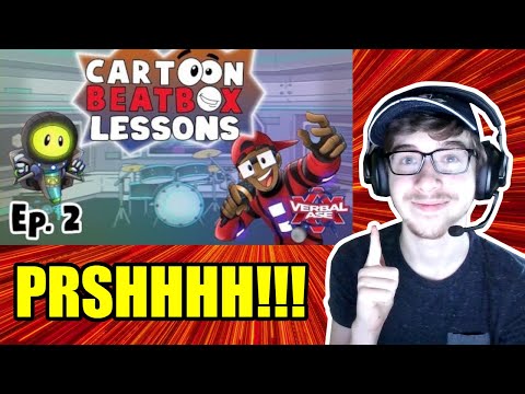 Cartoon Beatbox Lessons Ep 2 - Prsh! Reaction!
