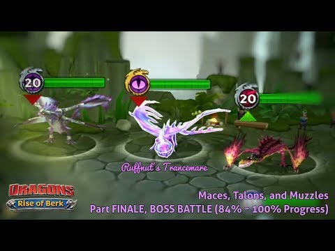New Gauntlet Event: Maces, Talons, and Muzzles - Part FINALE, BOSS BATTLE | Dragons: Rise of Berk