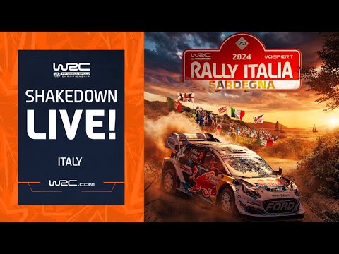 WRC 2024 第6戦ラリー・イタリア シェイクダウンハイライト動画