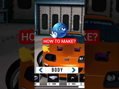 How to make One Headlight Supra in Car Parking Multiplayer #carparkingmultyplayer