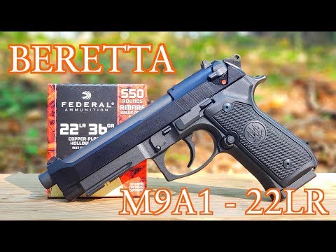 BERETTA 92FS M9A1 22LR REVIEW