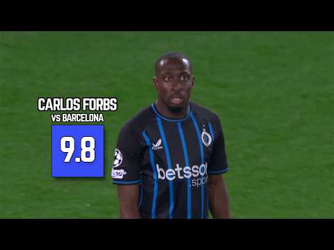 Carlos Forbs vs Barcelona | Champions League 2025/26