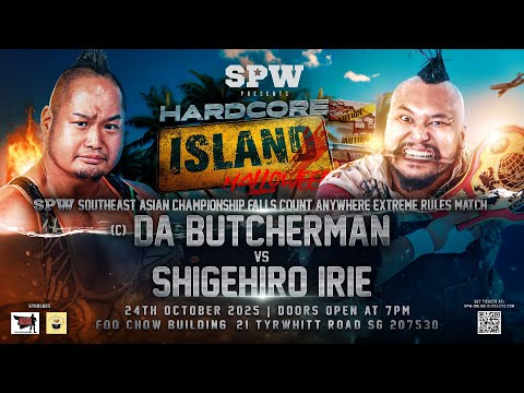 Shigehiro Irie vs Da Butcherman (C) | SPW Southeast Asia Championship Match | Hardcore Island 3