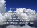 I Don't Want To Move by Dennis Jernigan with Lyrics