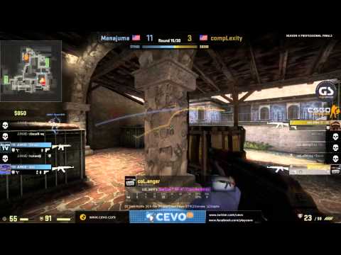 CEVO-Pro CS:GO Season 4 Playoffs: Manajuma vs. CompLexity - LB Finals on de_inferno (1 of 3)