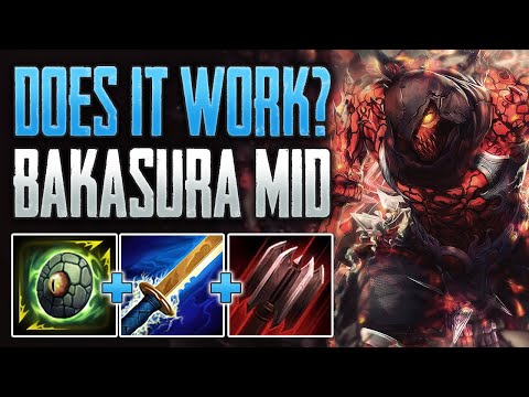 SURPRISINGLY GOOD!? Bakasura Mid Gameplay (SMITE Conquest)