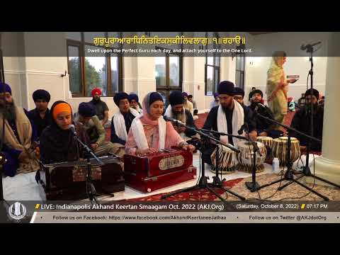 013 Bibi Harsimran Kaur Jee Indianapolis @ Indianapolis Oct. 2022 Raensabaayee Keertan Smaagam