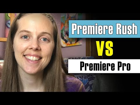 Adobe Premiere Rush vs Adobe Premiere Pro - Video Editing Software Review