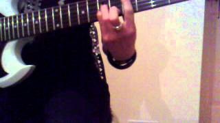 The Fight Song by Marilyn Manson. guitar tutorial