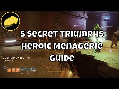 All Secret Triumphs For Heroic Menagerie Guide