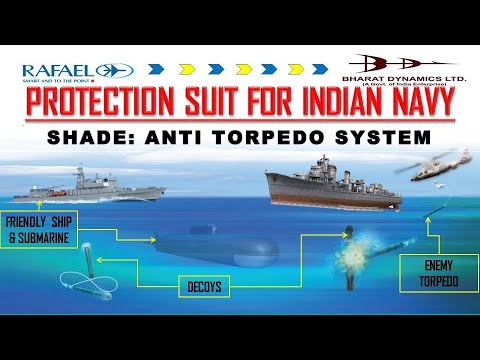 SHADE Anti Torpedo System : India And Israel Joint Defense Deal II Aero India Show II BDL & RAFAEL