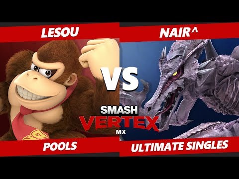 Smash Vertex Pools - WF | LeSou (Donky Kong) Vs. SUM KJS | Nair (Ridley) Smash Ultimate - SSBU