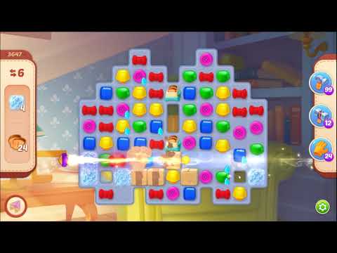 Homescapes Level 3647 - NO BOOSTERS 🏠 | SKILLGAMING ✔️