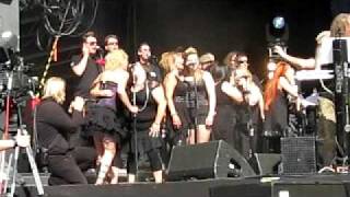 Tarot &amp; choir - Crows Fly Black (Live at Tuska, Helsinki Finland 02.07.2010)