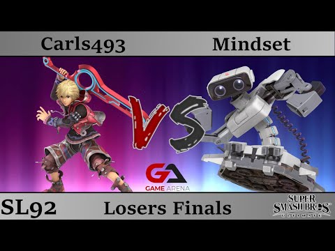 SmashLAN'd 92 - Losers Finals: Carls493 (Shulk) vs AF | GA | Mindset