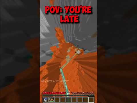 EPIC GAMERS - Late for school in Minecraft!