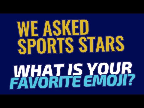 Emoji Favorites Reveal: What Top Athletes Use Most!