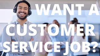 Customer service job - resume keywords & interview questions