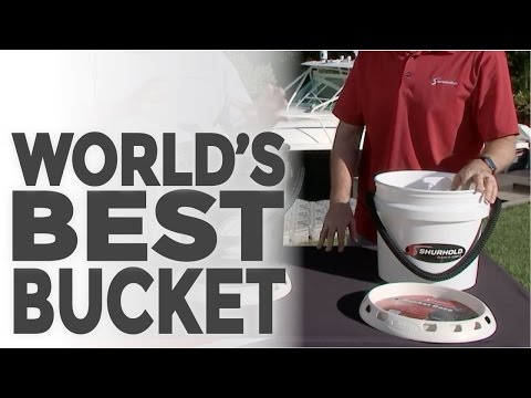 What makes Shurhold's "World's Best Bucket" great?