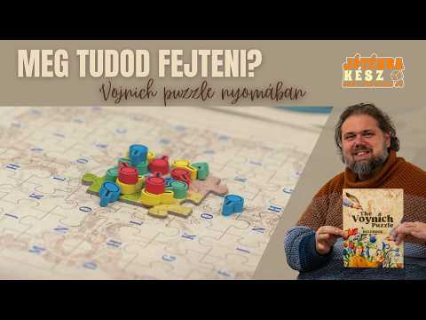 Voynich Puzzle – szabálymagyarázó | Meg tudod fejteni a világ legrejtélyesebb kéziratát ? - Játékra kész / Play Right Away
