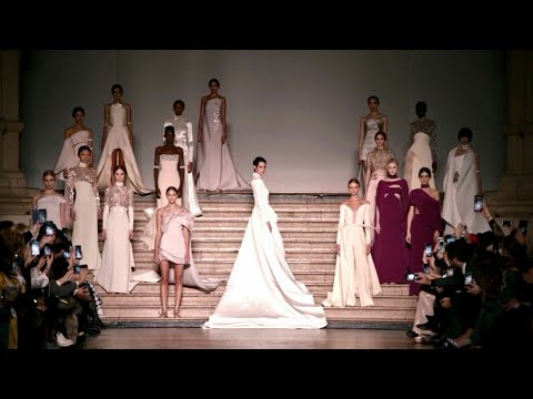 ANTONIO GRIMALDI Haute Couture Spring Summer 2020 - Paris Fashion Week | Full Fashion Show |Haute Li