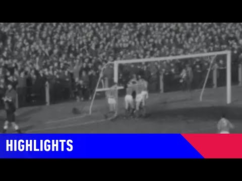 ADO WINT VAN FEYENOORD BIJ 60-JARIG BESTAAN | ADO Den Haag - Feyenoord (07-02-1965) | Highlights