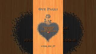 oye pagli❤️😊/Sad Status Videos/Sad Reels Video #shorts #shaman