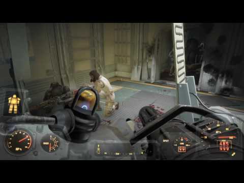 Fallout 4 Vault 88 With My 32 Enclave Soldiers,Heavy Troopers, officers and Elites