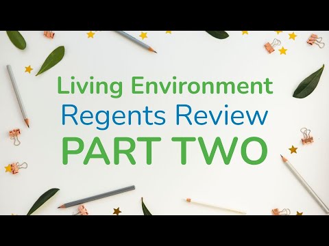 Living Environment Regents Review - Biology Regents Study Video  - Part 2