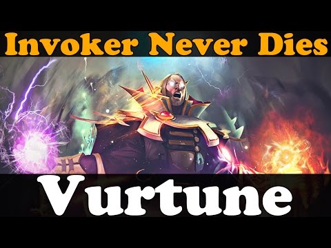 Dota 2 - Patch 6.87 Vurtune Pro Invoker China - INVOKER NEVER DIES! - vol 105