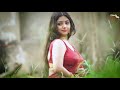 Beautiful Model Showing Her Back With Backless Blouse Nice Cleavage On Green Chudidhar