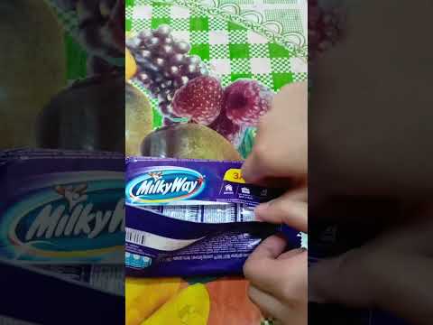 Milkway Chocolate Unboxing #asmr #unboxing #milkyway #trending #short