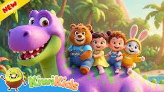 Download lagu Dubi Dubi Dum Dum! 🦖 Dino Dance Song | Kiwikids Rhymes & Dance Song for Children mp3