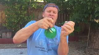 Boyle's Law in a Bottle experiment