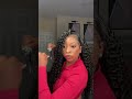 Quick weave install by using water wave bundles from Luduna Hair on Amazon