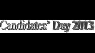 Candidates Day 2013