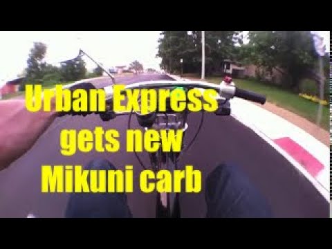 Honda Urban Express nu50 with Mikuni VM18 carb
