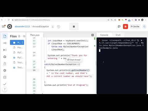 Object Oriented Programming Using Java Exception Handling And Creating Your Own Exception Classes