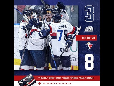 HIGHLIGHTS // HC 19 Humenné vs HC SLOVAN Bratislava (3:8)