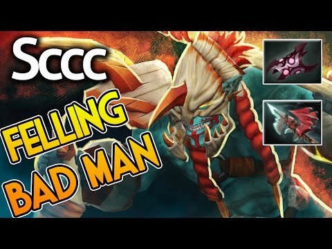 Sccc Dota2 [Huskar] Top 1 MMR in The World Felling Bad Man