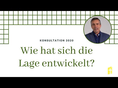 Konsultation 2020: „Wie hat sich die Lage in Kirchen & Gemeinschaften entwickelt?“ Dr. Eißler
